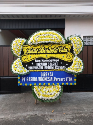 Papan Bunga Duka di Selawi